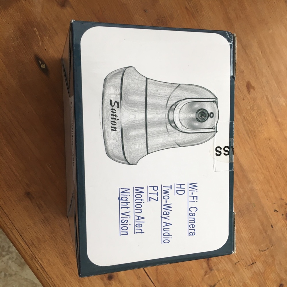 Sotion  WiFi cameras( count is 4)